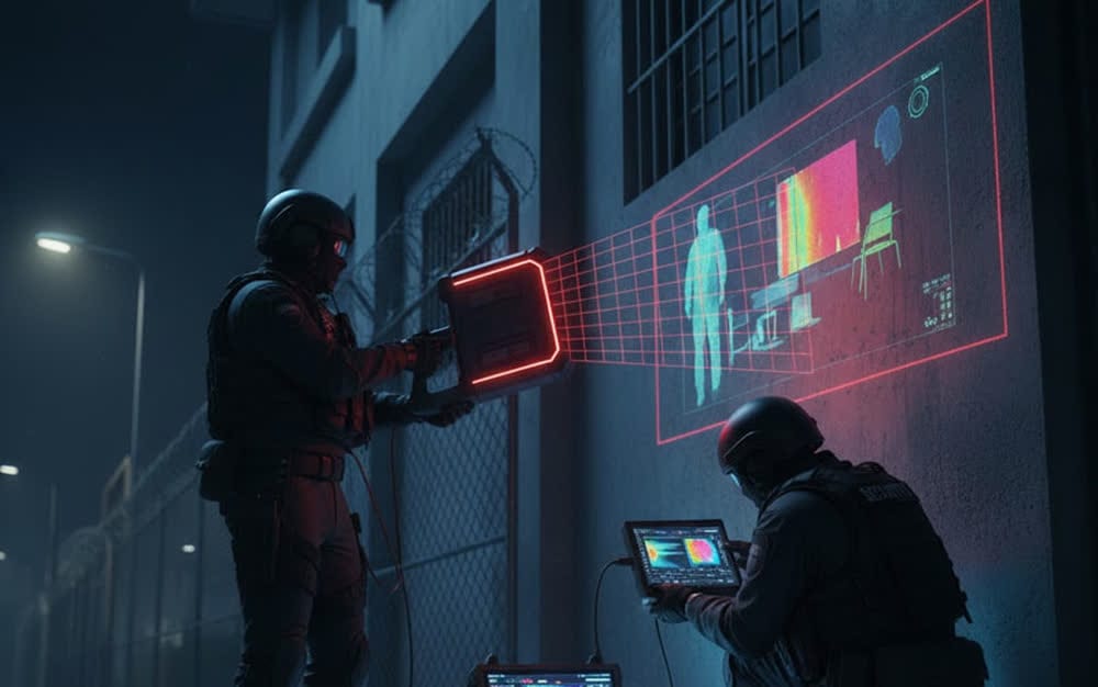 Through Wall Radar for Sensitive Facilities